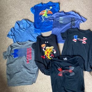 Lot of boys Under Armour